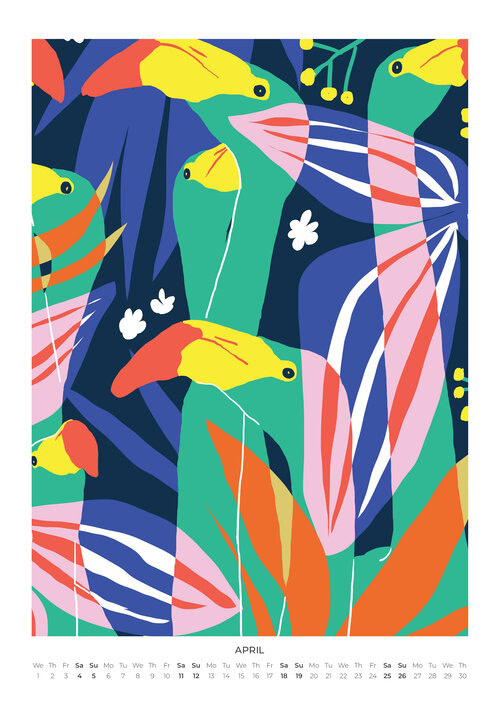 2026 Lush Life Design Calendar