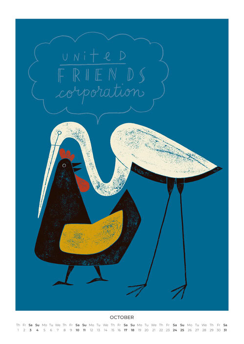 2026 Friendship, Love & Understanding Calender