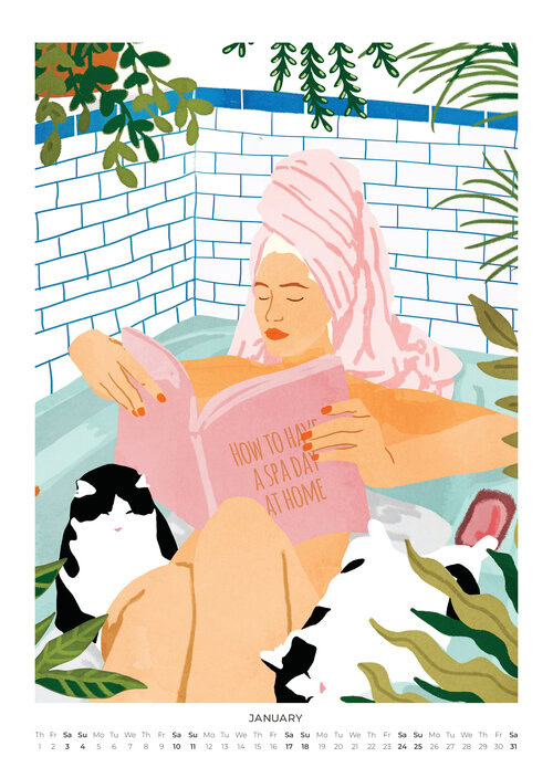 2026 Lush Life Design Calendar