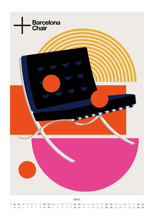 Bo Lundbergs Bauhaus Tribute Kalender 2026