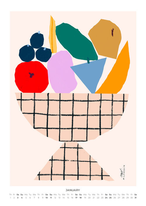 2026 Artistic Days Calendar