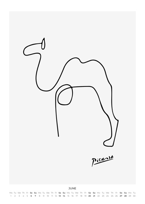 Picasso Kunstkalender 2026