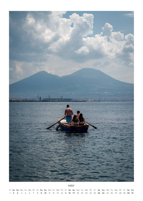 2026 Naples Calendar – Napoli by Ciro Pipoli