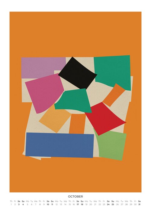2026 Henri Matisse Calendar