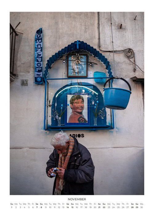 2026 Naples Calendar – Napoli by Ciro Pipoli