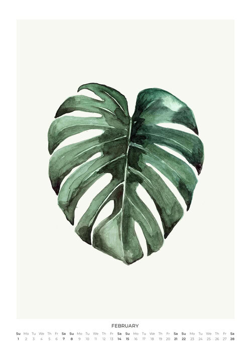 2026 Botanical Bloom Calendar