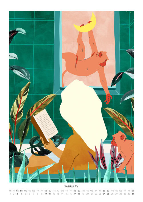 Bohemia in Bloom Kalender 2026