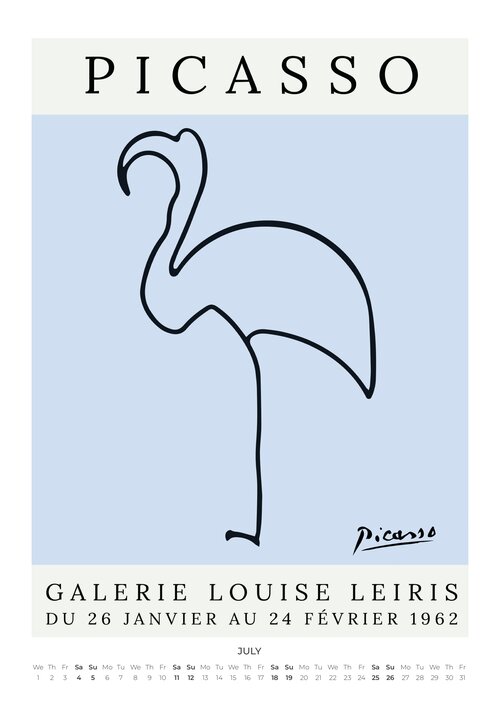 Picasso Kunstkalender 2026