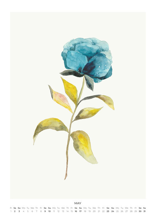 2026 Botanical Bloom Calendar
