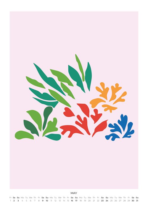 2026 Henri Matisse Calendar