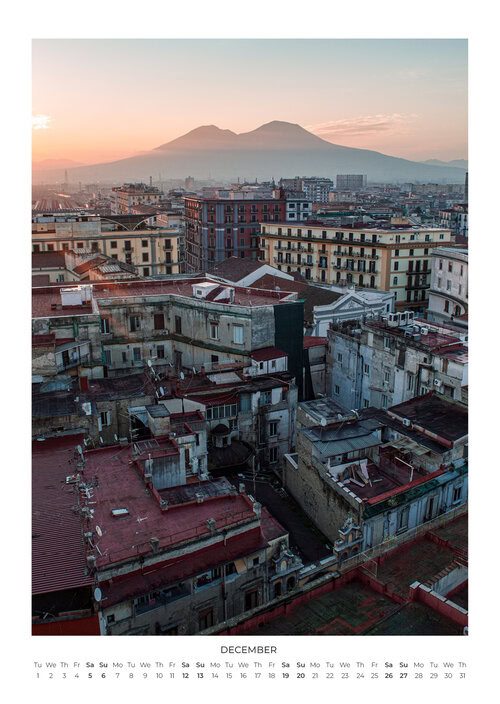2026 Naples Calendar – Napoli by Ciro Pipoli
