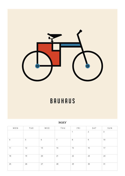 Bauhaus Design Planer 2026