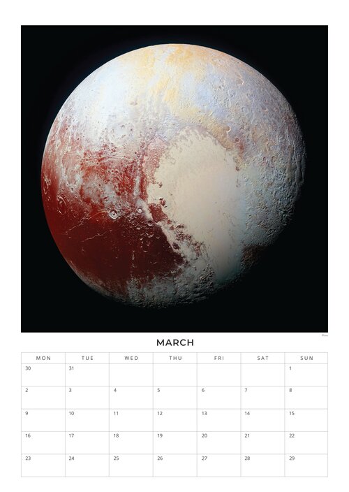 2026 NASA - Galactic Views Calendar