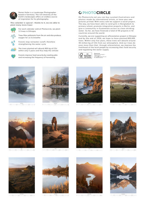 2026 Golden Hour Stories Calendar