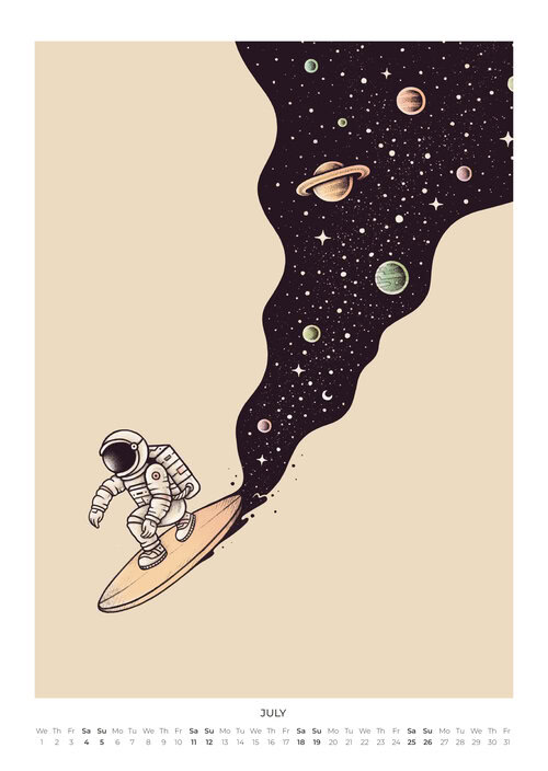 2026 Journey To The Stars Calendar