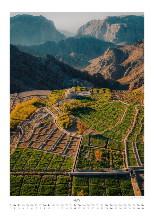 2026 Landscapes from Above Calendar by Lennart Pagel