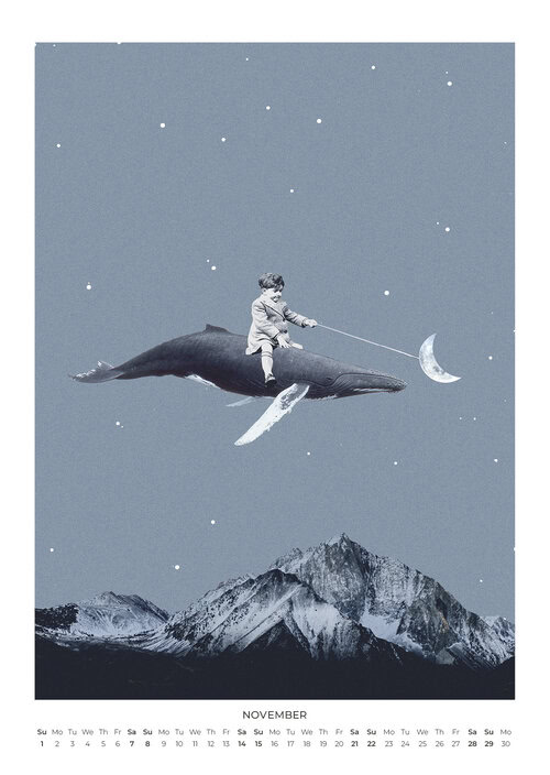 Surreal Dreams Kalender 2026 von Marteen Léon