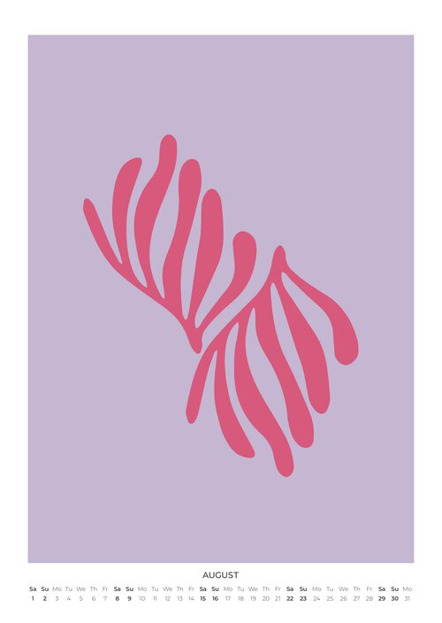 2026 Henri Matisse Calendar