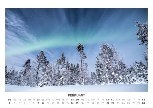 2026 Northern Lights Calendar