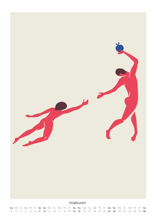2026 Henri Matisse Calendar