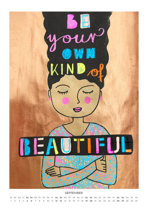 Flow Your Life Kunst Kalender 2026