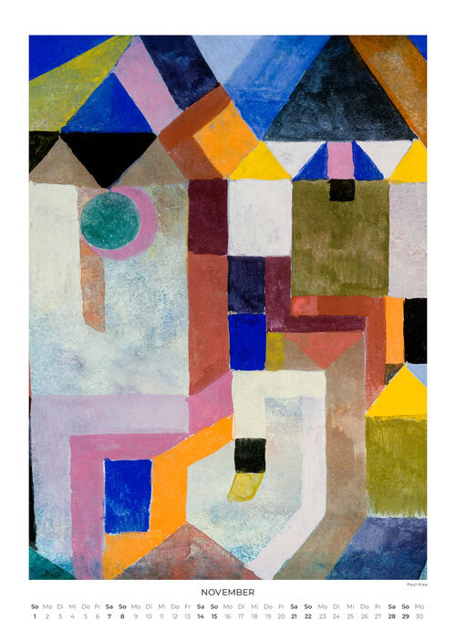 2026 Blaue Reiter Art Calendar