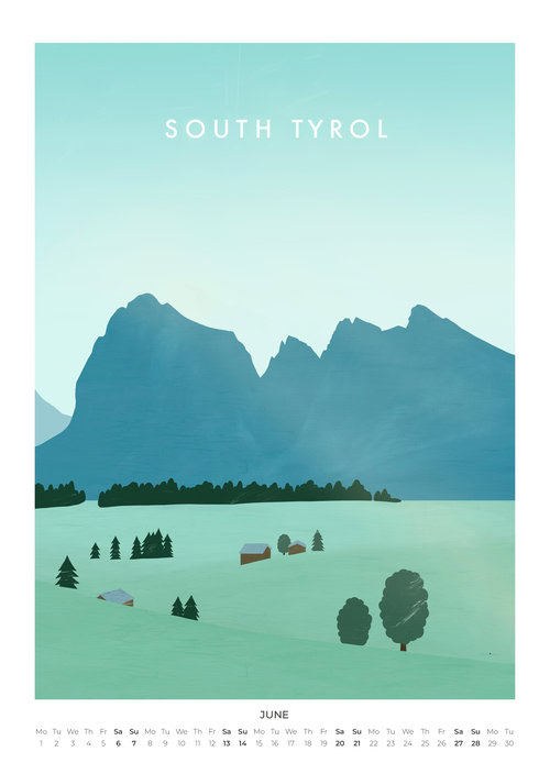 Wanderlust Kalender 2026