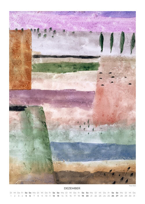 2026 Blaue Reiter Art Calendar