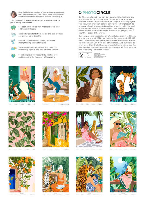 Bohemia in Bloom Kalender 2026