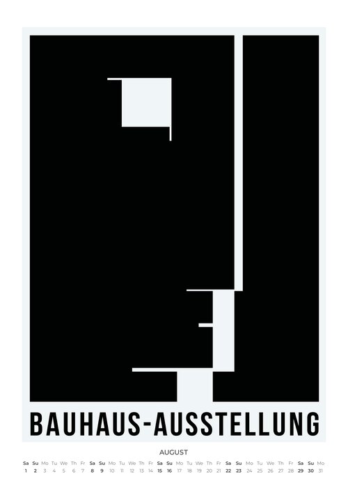 Bauhaus Originals Kunstkalender 2026