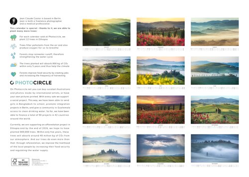 2026 Tuscany Calendar