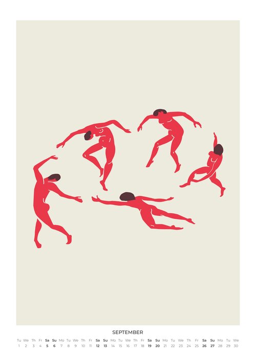 2026 Henri Matisse Calendar