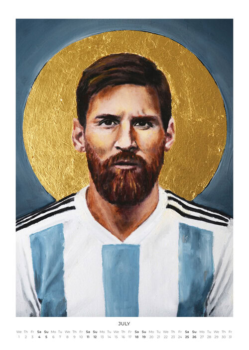 Fußballlegenden Wandkalender 2026 - Portraits von David Diehl