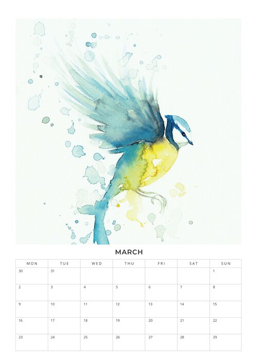 2026 Happy Fantasy Worlds Calendar
