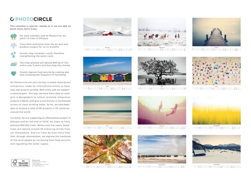 2026 For A Better World Photo Calendar