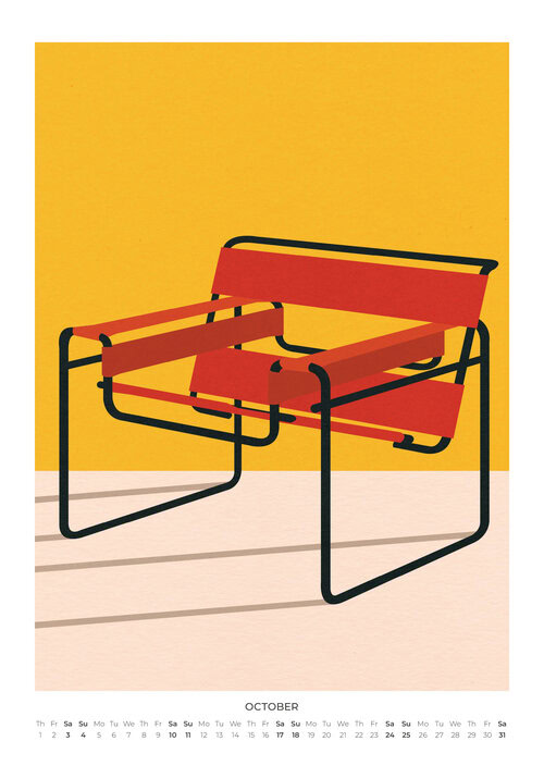 Rosi Feist Design Kalender 2026