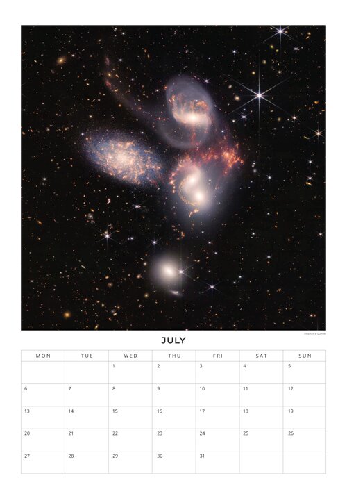 2026 NASA calendar – Space Horizons