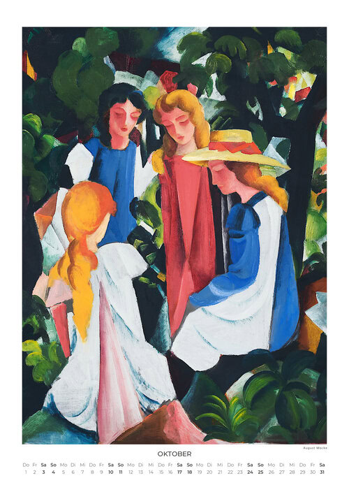 2026 Blaue Reiter Art Calendar