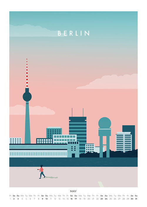 Wanderlust Kalender 2026