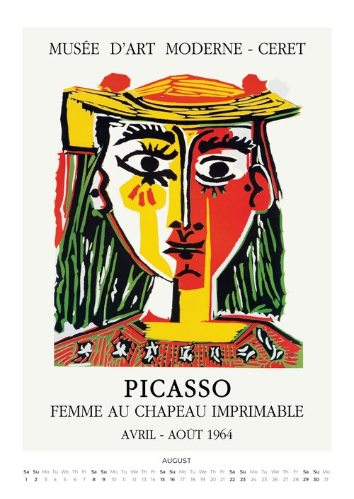 Picasso Kunstkalender 2026