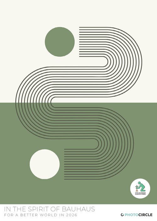 In the Spirit of Bauhaus Kalender 2026