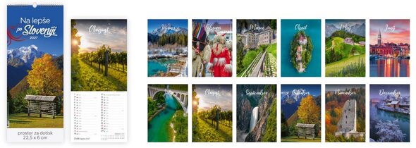 Koledar Na lepše po Sloveniji 2027