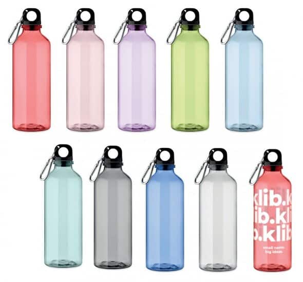 športni bidon 500ml RPET s karabinom
