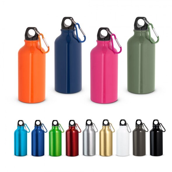 Bidon 0,40 l s karabinom, aluminij