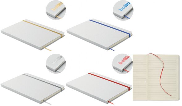 Blok A5 črtan bel - barvna gravura