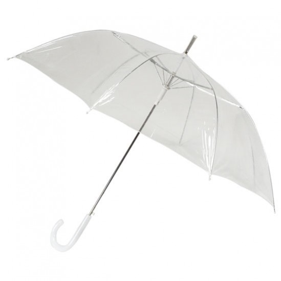 Dežnik prozoren 92cm Avt.odp.PVC ali POE