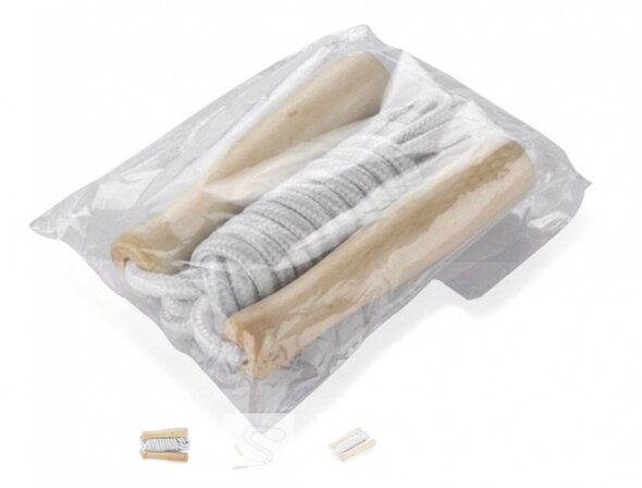 Kolebnica z lesenimi ročaji