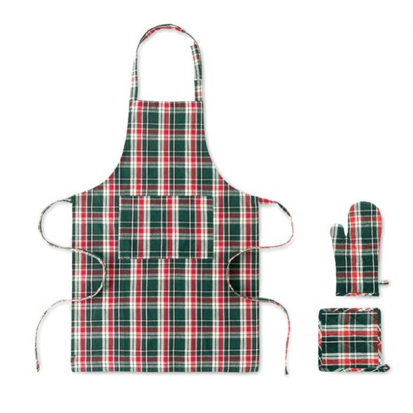 Predpasnik rokavica karo set