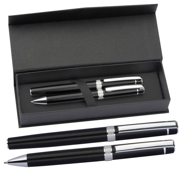 Set roler in kemični svinčnik Alu 