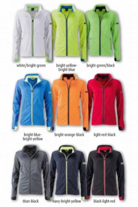 Softshell jakna moška dvobarvna